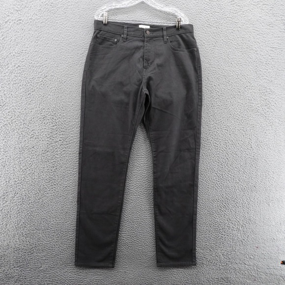 Line of Trade 5 Pocket Straight Leg Pants‎ 35x34 Gray Mens Mid Rise Casual NEW - Picture 1 of 15